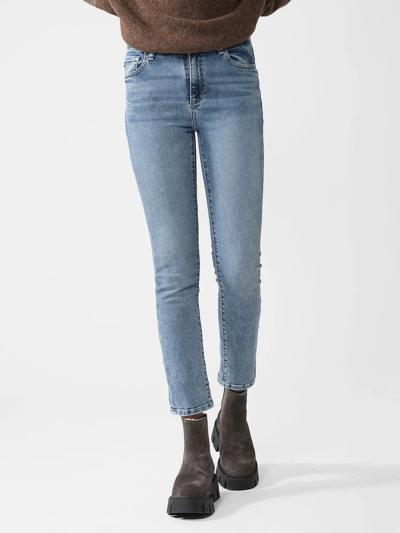 AG | Highwaist Jeans Slim Straight Fit MARI | 